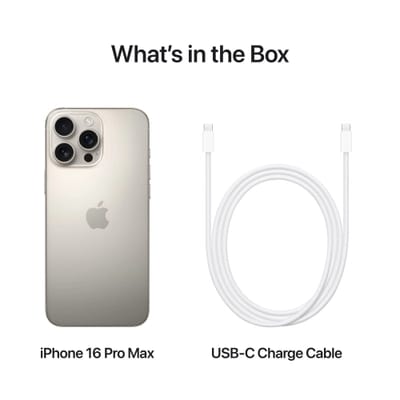 iPhone 16 Pro Max – 256GB (Brand New, Sealed)